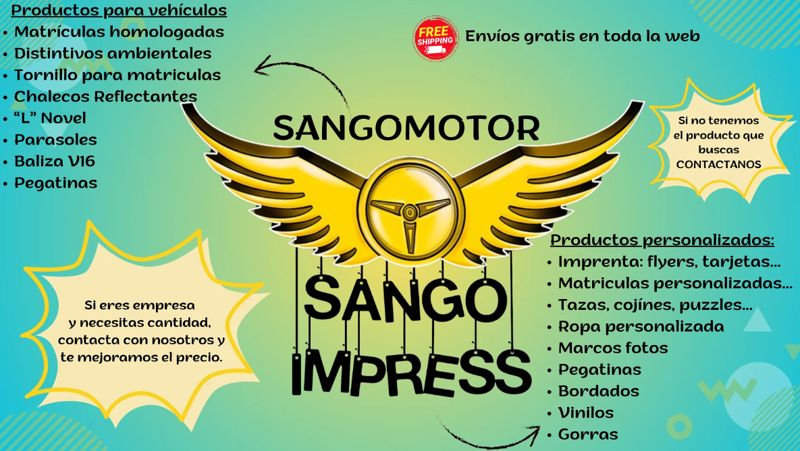 Sangomex Group AUTOMOVILES RECAMBIOS Y ACCESORIOS: FABRICANTES Y MAYORISTAS