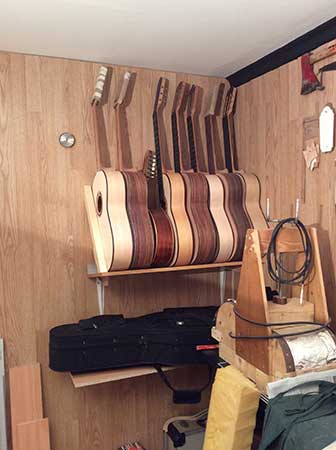 Sergio S&aacute;nchez Guitars El Ejido