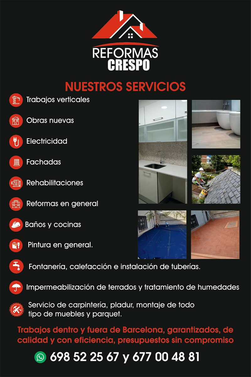 Reformas Crespo Bcn REFORMAS EN GENERAL