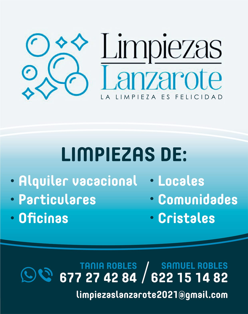 Limpiezas Lanzarote LIMPIEZA: EMPRESAS