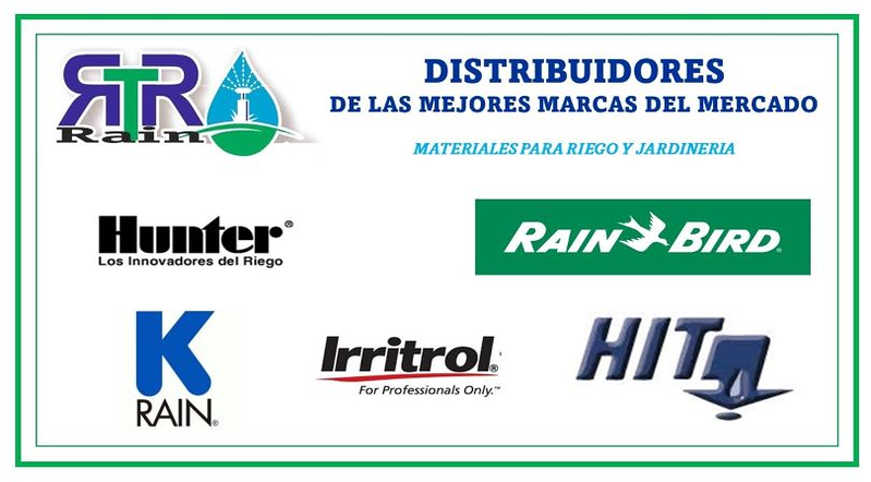 RTR Rain RIEGOS: INSTALACIONES Y MATERIALES