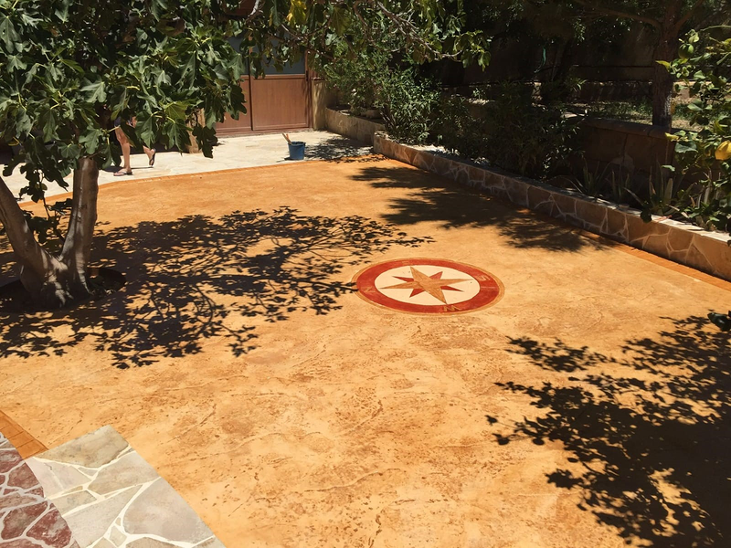 Hormigon Impreso Paviflor Alicante 5
