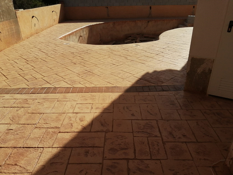 Hormigon Impreso Paviflor Murcia 11