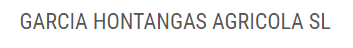 García Hontangas Agricola S.L.