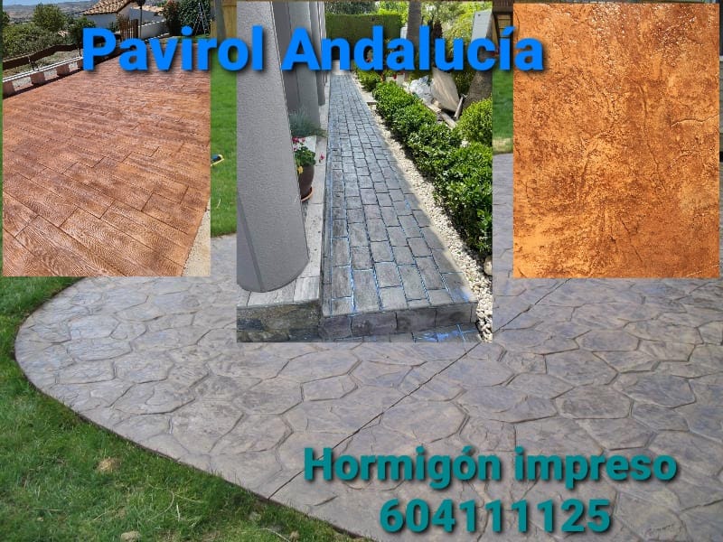 Hormigon Impreso Pavirol Andalucia