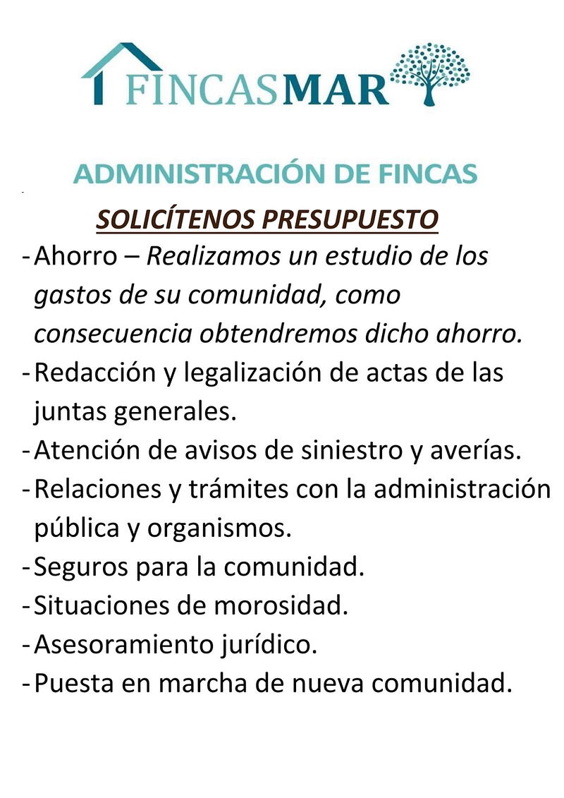 Fincasmar ADMINISTRADORES DE FINCAS