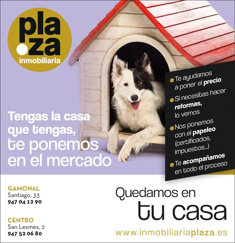 Plaza Inmobiliaria - Venta de pisos Burgos 7