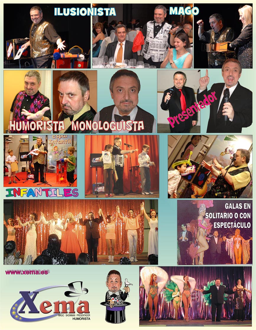 MAGIA y MON&Oacute;LOGOS con Xema, es Contratar Diversi&oacute;n Garantizada para Todas las Edades 4