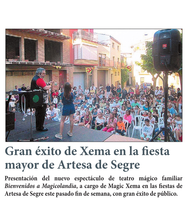 MAGIA y MON&Oacute;LOGOS con Xema, es Contratar Diversi&oacute;n Garantizada para Todas las Edades 30