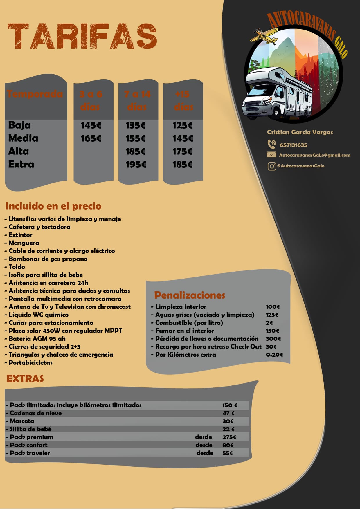 Autocaravanas Galo 22