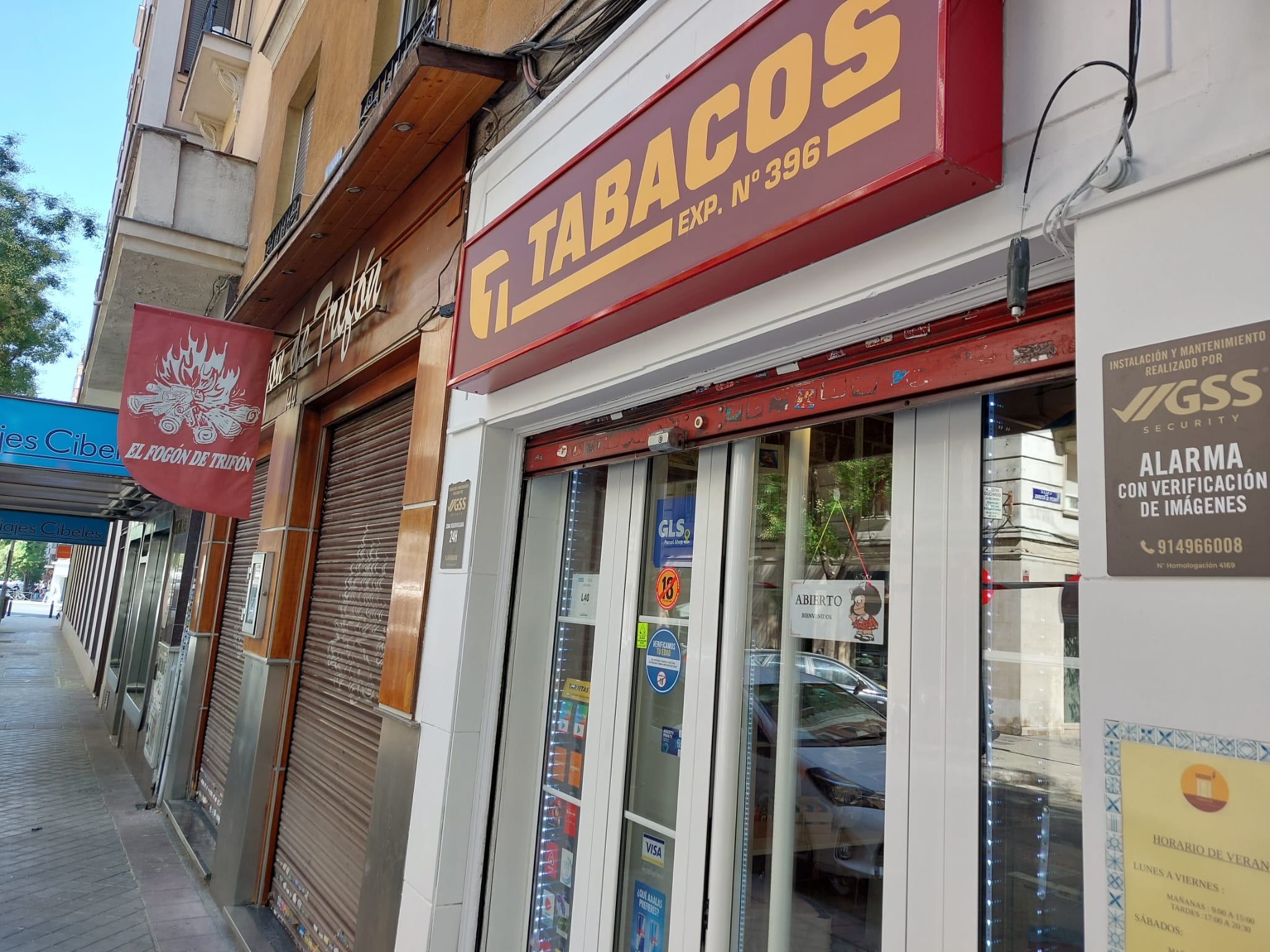 Expendedur&iacute;a N&uacute;mero 396 4