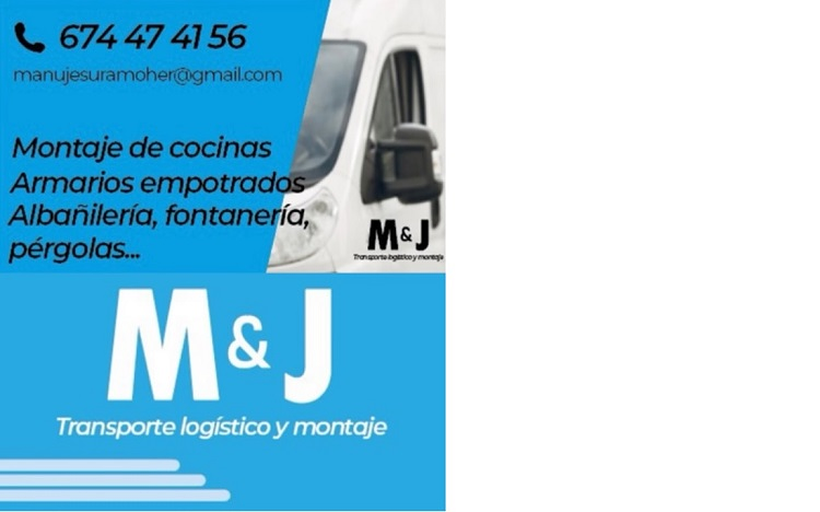 M & J Transporte Log&iacute;stico Y Montaje TRANSPORTES POR CARRETERA