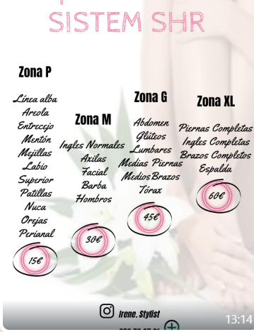 Irene Peluquer&iacute;a Y Est&eacute;tica Unisex ESTETICA: CENTROS