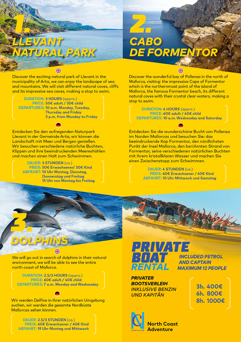 North Coast Adventure Santa Margalida