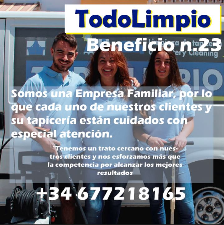 Todo Limpio - Limpieza de Tapicerias Marbella 8