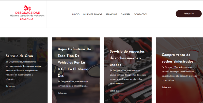 Desguace Dae DESGUACES PARA AUTOMOVILES