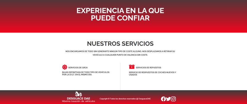 Desguace Dae 6