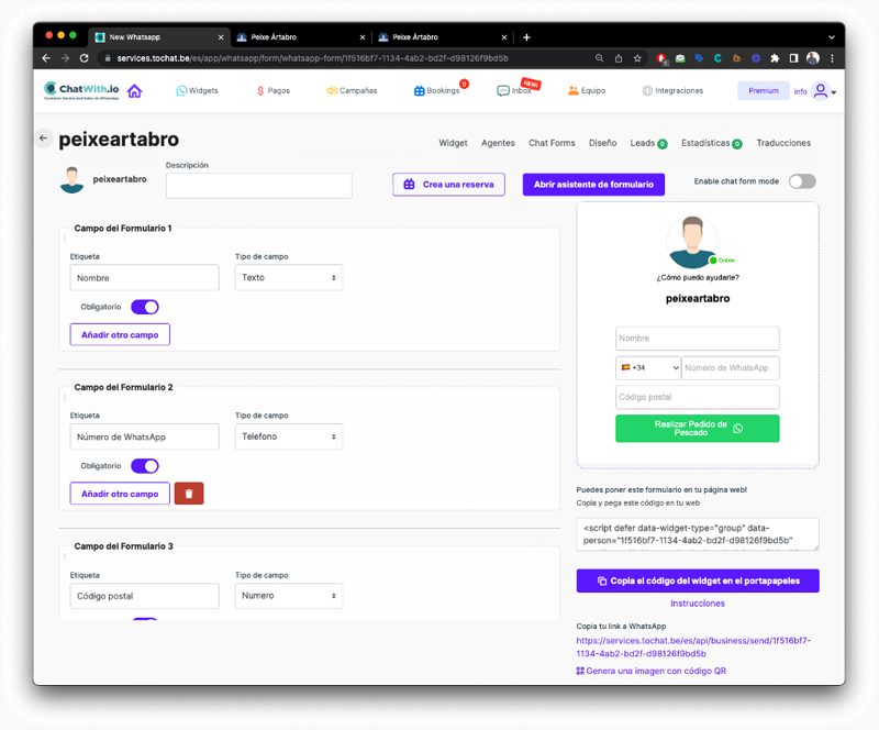 Link To Whatsapp Madrid
