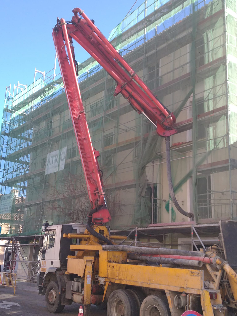 Bombeos de hormig&oacute;n Parla 2