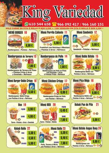 King Turco doner kebab Elx/Elche