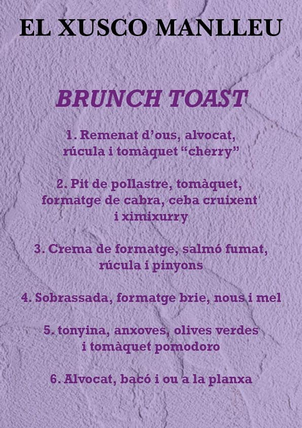 El Xusco Manlleu CAFETERIAS Y CHOCOLATERIAS