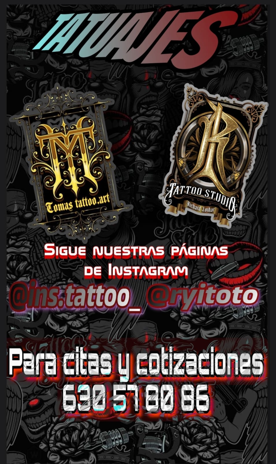 Tomas Y Ryitoto Tatuajes