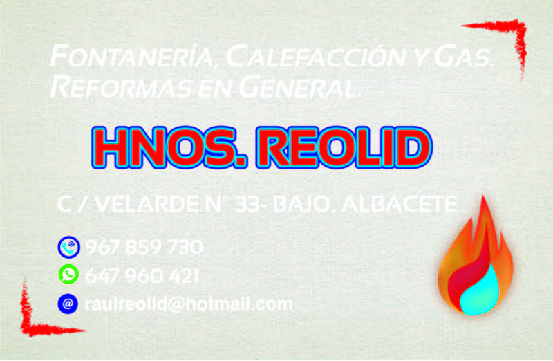 Fontanería, Calefacción Hnos. Reolid FONTANERIAS