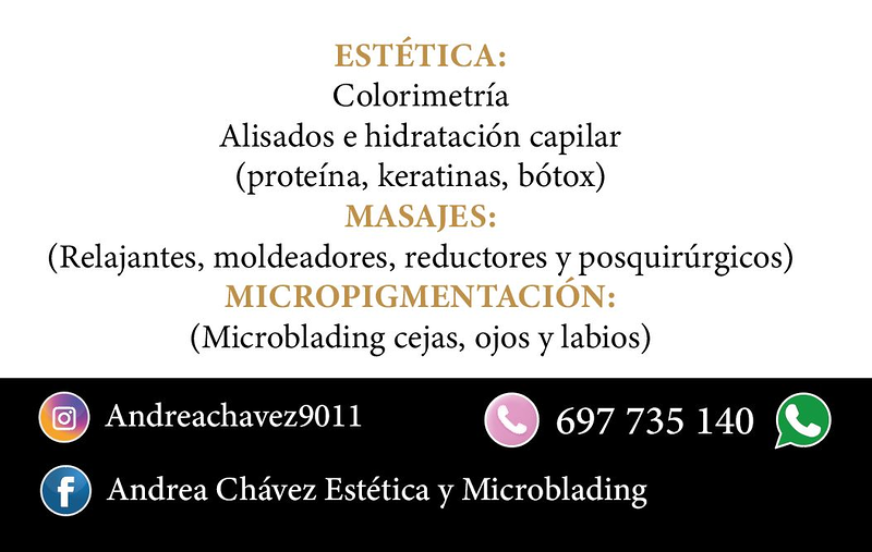 Andrea Chavez Servicios Especializados De Estetica y Micropigmentacion a Domicilio. 13