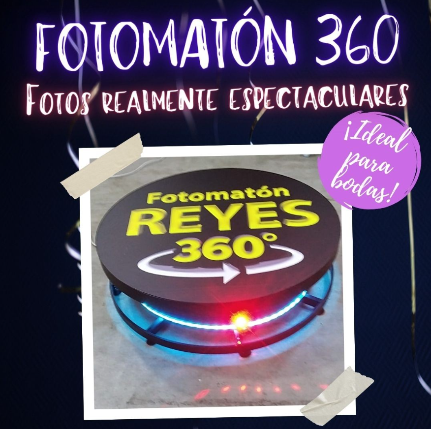 Reyes Fotomatón Málaga Bodas y Eventos