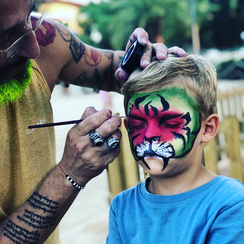 Pintacaras Barcelona 2