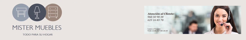 Mister Muebles VENTA POR INTERNET: TIENDAS