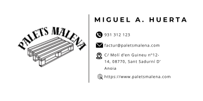 Palets Malena SLU