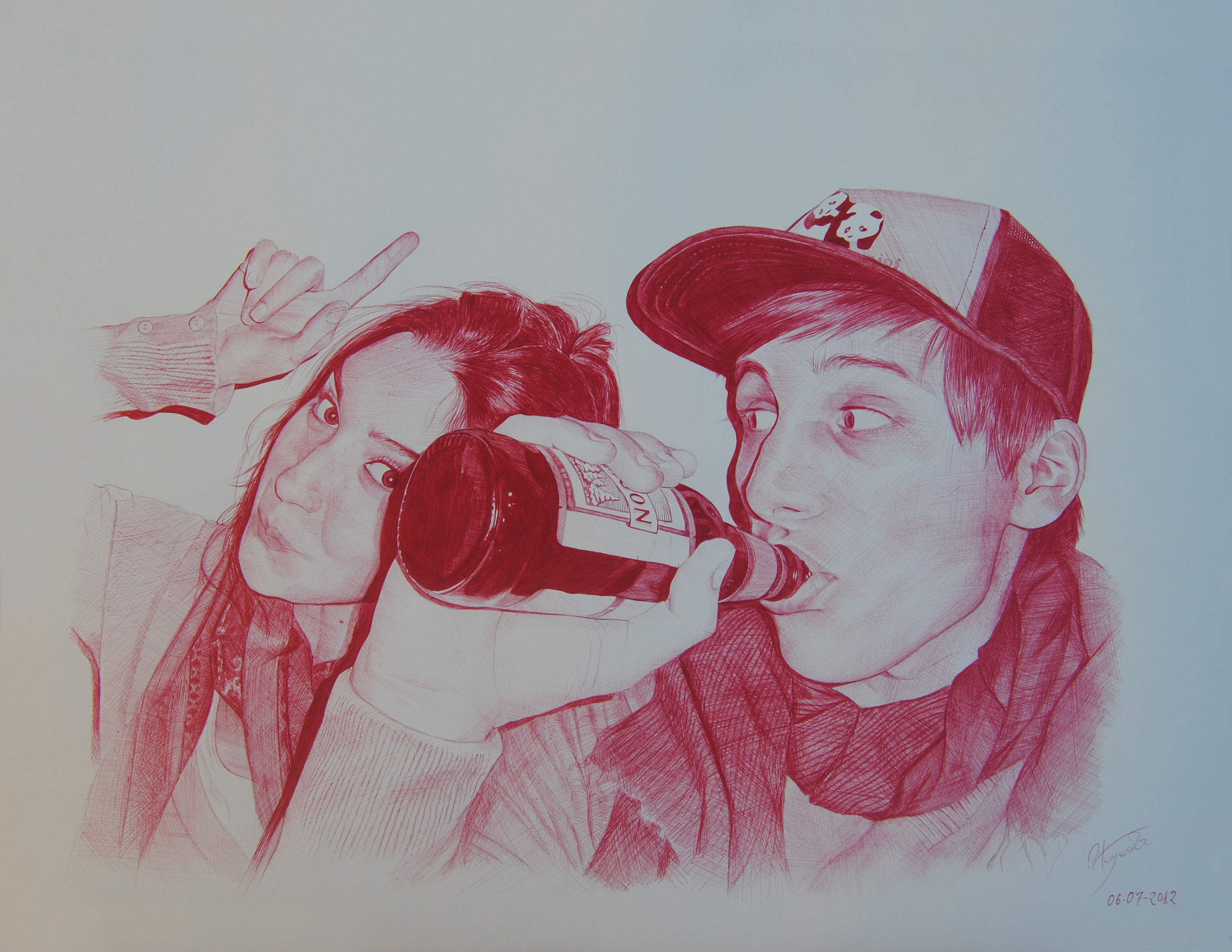 Tintaloma - Retratos a Boli y Copia de Cuadros