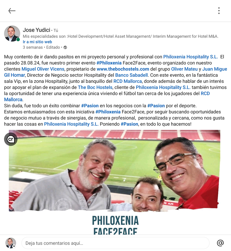 Philoxenia Hospitality S.L 7