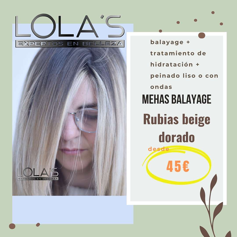 Peluquer&iacute;a Lolas Expertos en Belleza Especialistas en Mechas Rubias Balayage 7