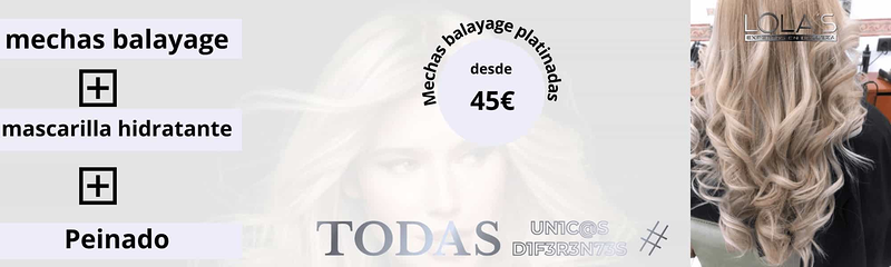 Peluquer&iacute;a Lolas Expertos en Belleza Especialistas en Mechas Rubias Balayage 25