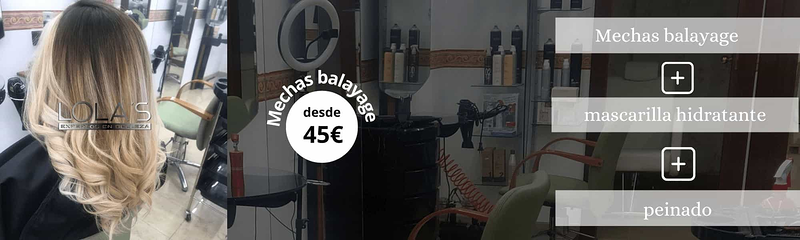 Peluquer&iacute;a Lolas Expertos en Belleza Especialistas en Mechas Rubias Balayage 30