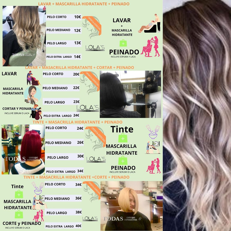 Peluquer&iacute;a Lolas Expertos en Belleza Especialistas en Mechas Rubias Balayage 4