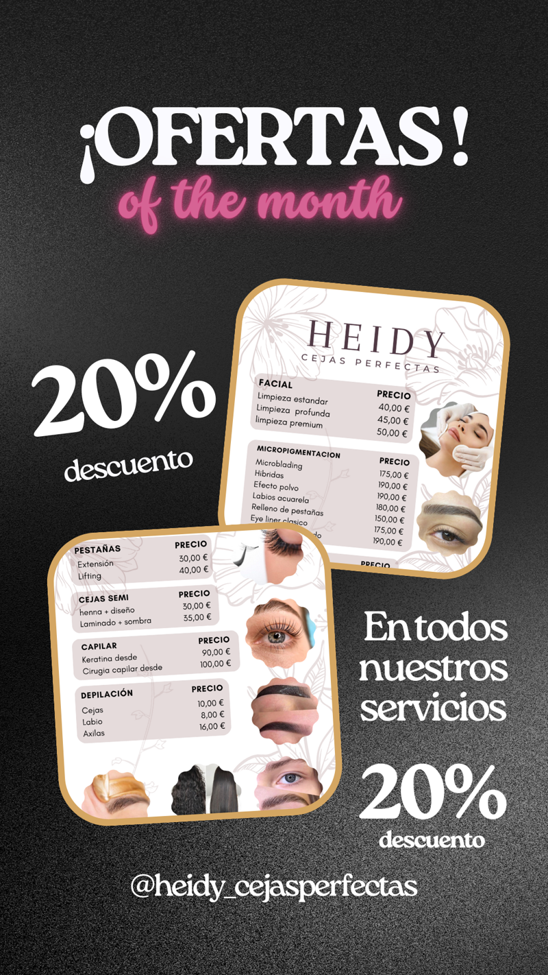 Heidy Cejas Perfectas, Micropigmentaci&oacute;n, Lifting y Extensiones de Pesta&ntilde;as. MICROPIGMENTACION (MAQUILLAJE PERMANENTE): SERVICIOS