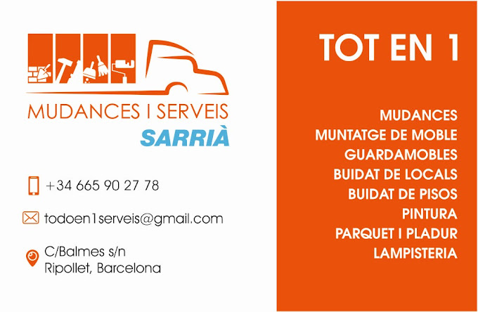 Mudanzas y servicios Sarriá