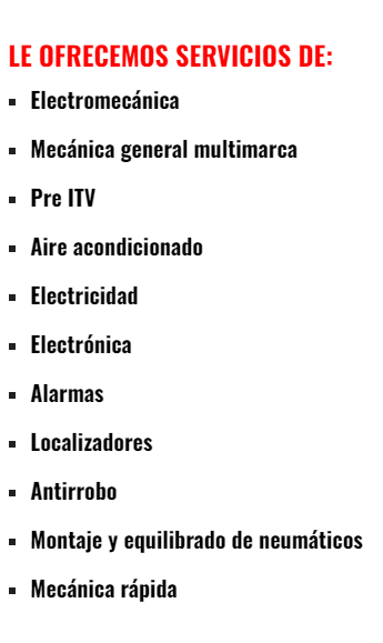 Electromec&aacute;nica Esono Bétera
