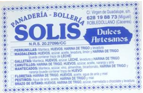 Panadería Y Bollería Solis