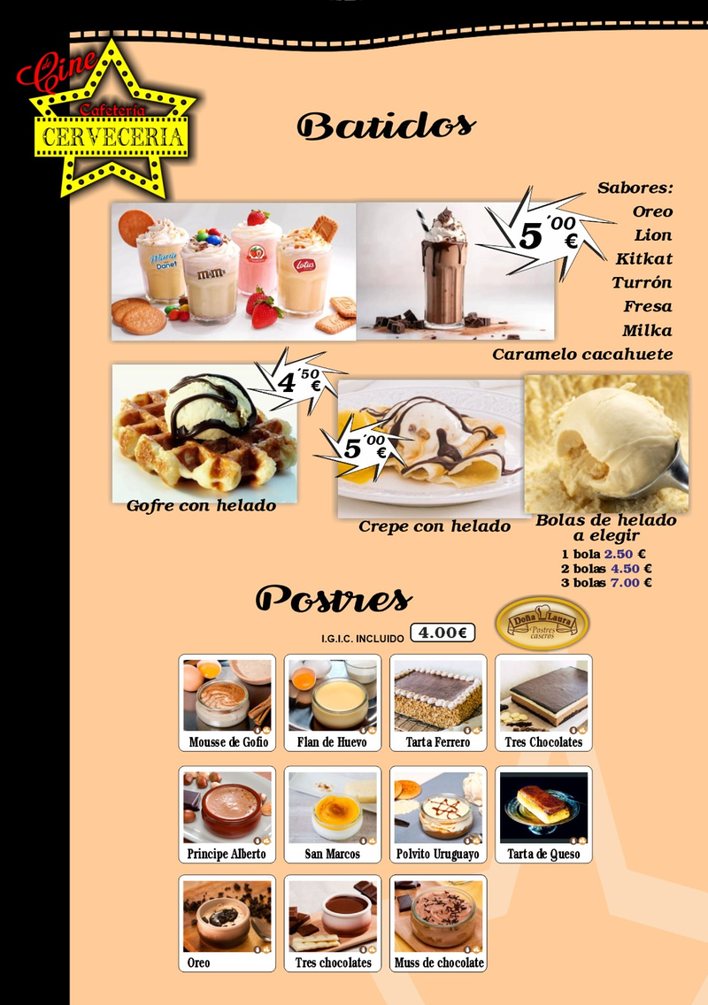 Cafetería Cervecería De Cine Teror