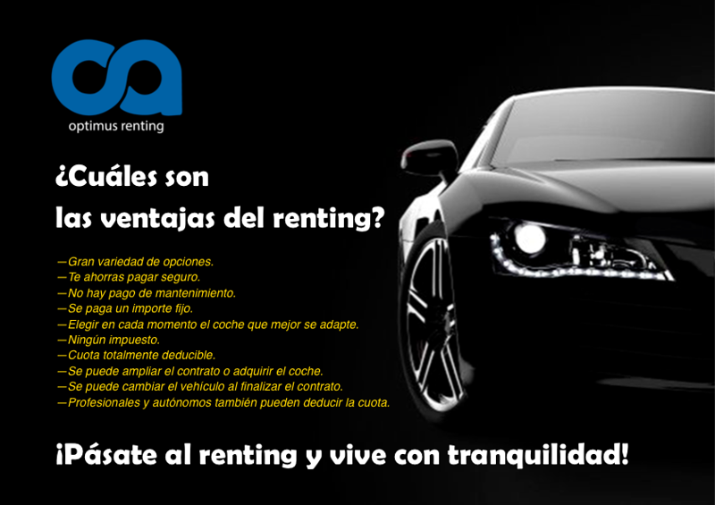 Optimus Renting AUTOMOVILES: ALQUILER