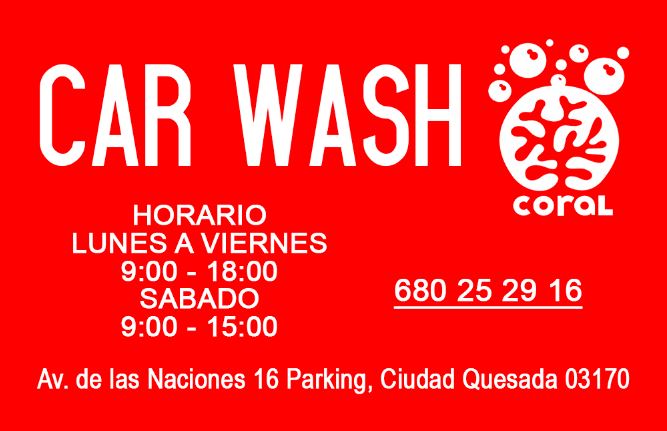 Coral Car Wash Lavadero De Coches A Mano