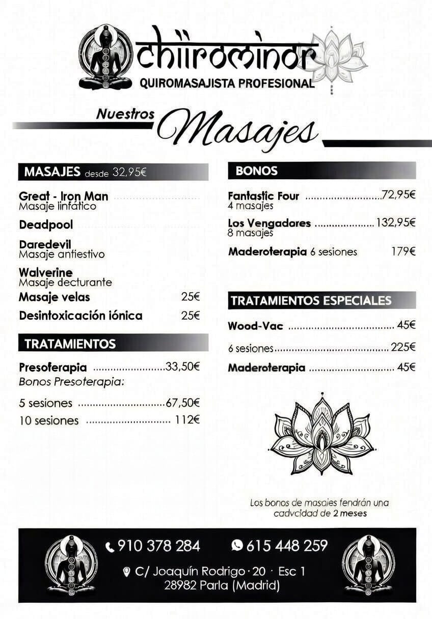 Chiirominor Quiropr&aacute;ctico 5