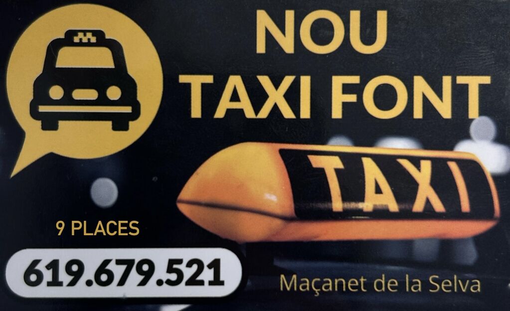 Nou Taxi Font (Taxi Maçanet de la selva)