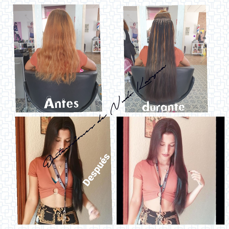 EXTENSIONES DE NUDO Kary PELUQUERIAS DE SEÑORAS