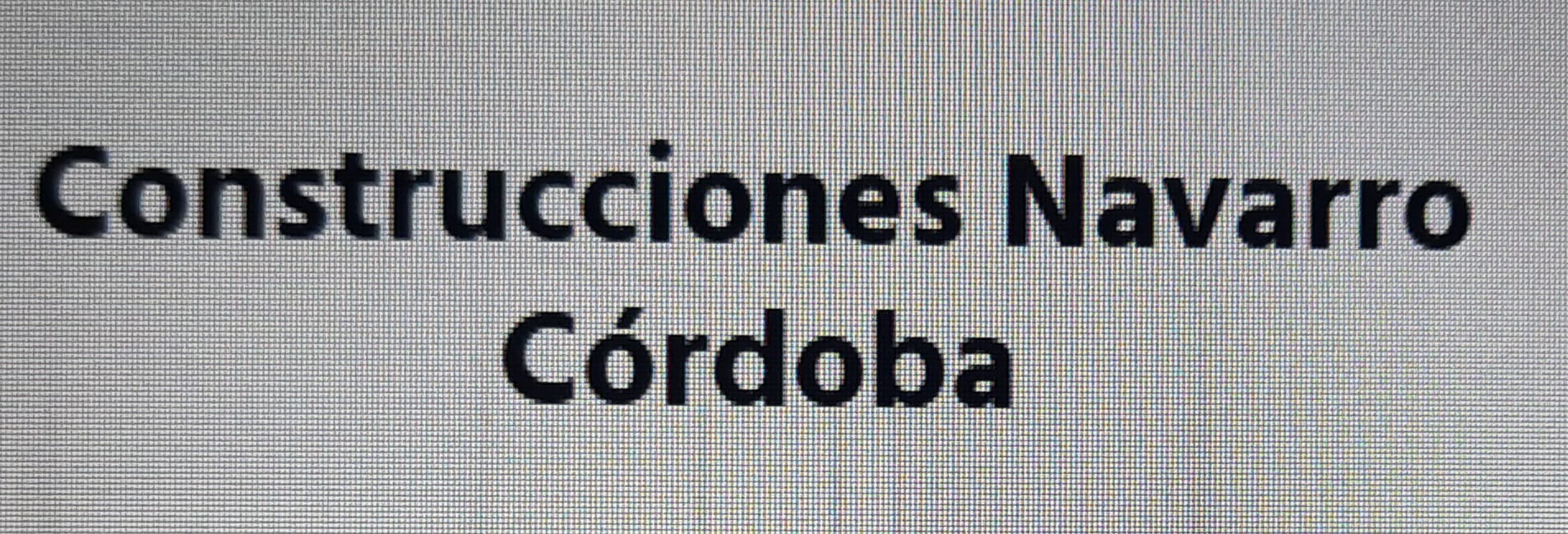 Construcciones Navarro Córdoba