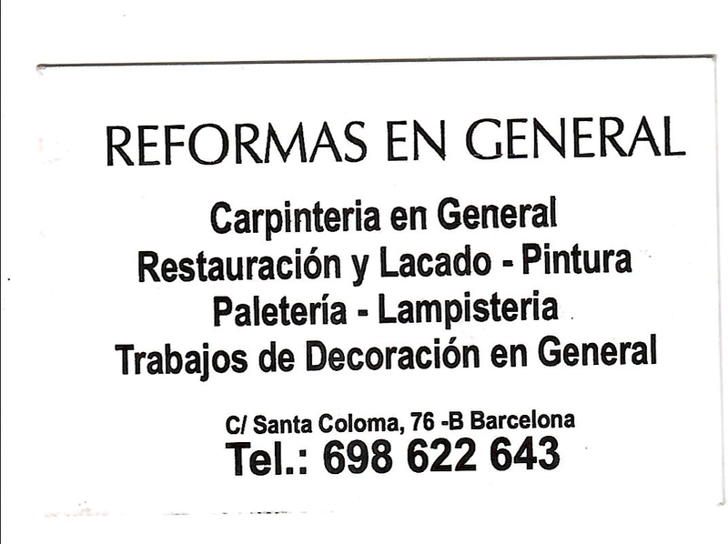 Carpinteria Nods CARPINTERIA DE MADERA